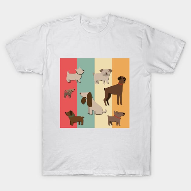 DOGS T-Shirt by Launa Key